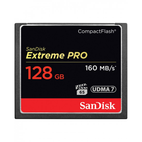 SanDisk 128GB Extreme Pro CompactFlash Memory Card SanDisk 128GB Extreme Pro CompactFlash Memory Card