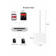 IPhone Lightning To TF/SD Card Micro Camera Reader OTG Adapter Cable