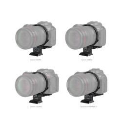 SmallRig Rotatable Horizontal-to-Vertical Mount Plate Kit for Canon EOS Specific R Series Cameras EOS R5 / R6 / R5C / R6 Mark II