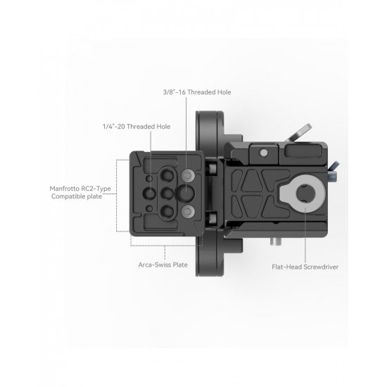 SmallRig Rotatable Horizontal-to-Vertical Mount Plate Kit for Nikon Z Series Z5 / Z6 / Z7 / Z6II / Z7II / Z8 SmallRig Rotatable Horizontal-to-Vertical Mount Plate Kit for Nikon Z Series Z5 / Z6 / Z7 / Z6II / Z7II / Z8