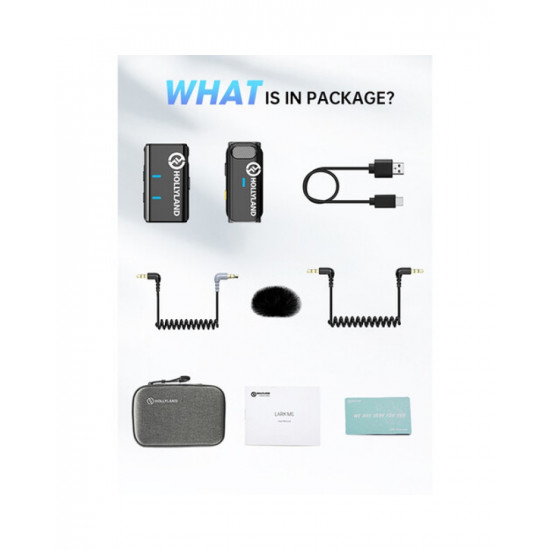 Hollyland LARK M1 SOLO Wireless Microphone System Hollyland LARK M1 SOLO Wireless Microphone System