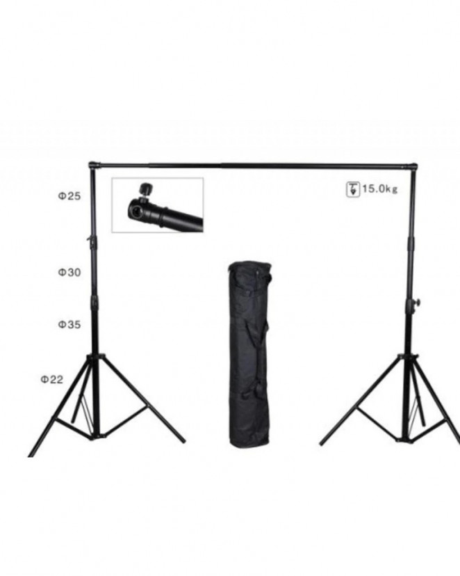 Nicefoto S-23 Studio Background Support Kit Heavy Duty Nicefoto S-23 Studio Background Support Kit Heavy Duty