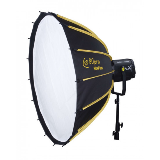 NiceFoto Quick Installation Deep Softbox With Grid 90cm Pro