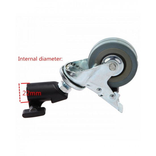 Nicefoto B-22 Light Stand Castor Wheels Kit Nicefoto B-22 Light Stand Castor Wheels Kit