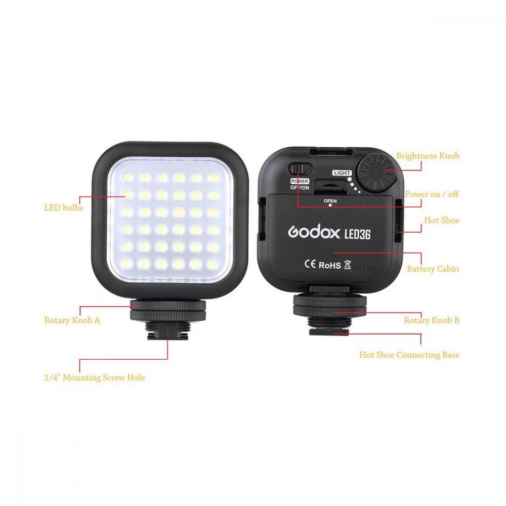 Godox LED36 LED Panel White Godox LED36 LED Panel White