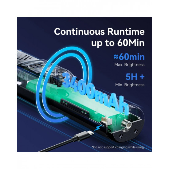 Ulanzi VL360 RGB LED Light Stick with Barn Door Ulanzi VL360 RGB LED Light Stick with Barn Door