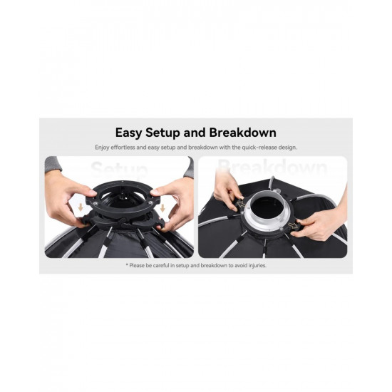 Ulanzi L067 60cm Quick Release Octagonal Softbox with Bowens Mount Ulanzi L067 60cm Quick Release Octagonal Softbox with Bowens Mount