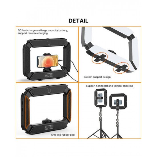 Ulanzi U200 Ring Light Video Rig Ulanzi U200 Ring Light Video Rig