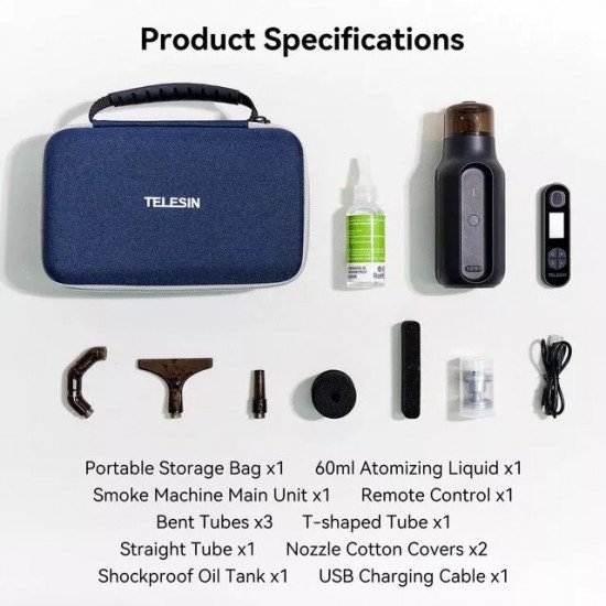 TELESIN C40 Portable Fog Machine