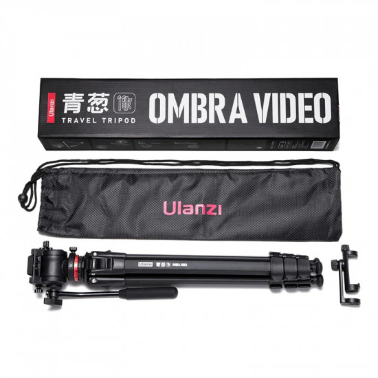 Ulanzi Ombra XIANG Aluminum Travel Tripod with Fluid Head Ulanzi Ombra XIANG Aluminum Travel Tripod with Fluid Head