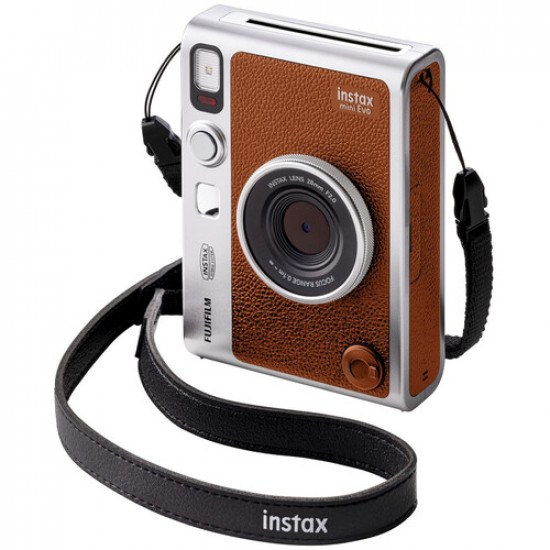 FUJIFILM INSTAX MINI EVO Hybrid Instant Camera (Brown) FUJIFILM INSTAX MINI EVO Hybrid Instant Camera (Brown)