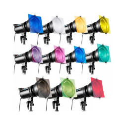 12inch Gel Light Filter Color Correction Colored Overlays Transparent Color Film 11pc 12inch Gel Light Filter Color Correction Colored Overlays Transparent Color Film 11pc