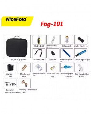 NiceFoto Fog-101 Portable Hand-Held Fog Machine NiceFoto Fog-101 Portable Hand-Held Fog Machine