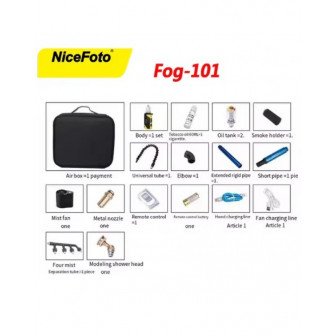NiceFoto Fog-101 Portable Hand-Held Fog Machine NiceFoto Fog-101 Portable Hand-Held Fog Machine