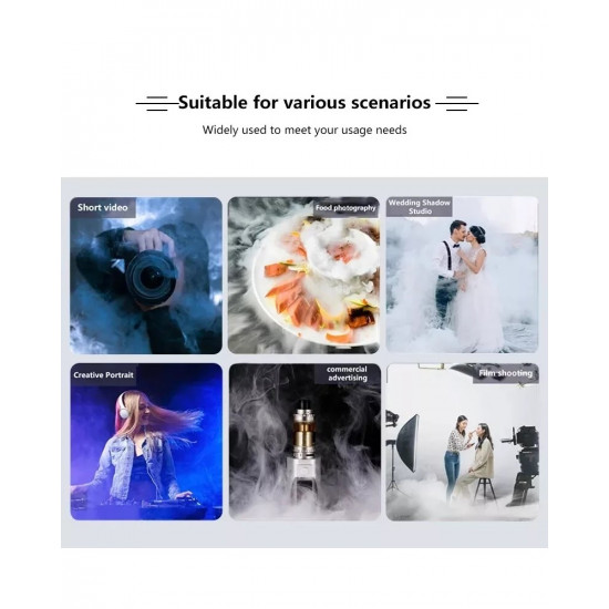 NiceFoto Fog-101 Pro Portable Hand-Held Fog Machine