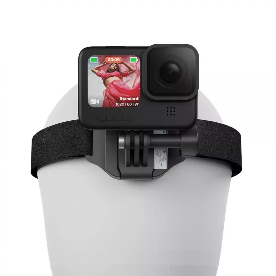 TELESIN 2-in-1 Quick Release Head Strap & Cap Clip for Action Camera