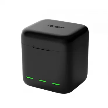 TELESIN 3 Slots LED Storage Charger Box for GoPro Hero 9/10/11/12 TELESIN 3 Slots LED Storage Charger Box for GoPro Hero 9/10/11/12