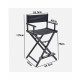 Makeup Folding Chair Aluminum Frame Artist Directors Chair
