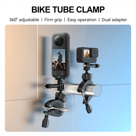 TELESIN Bike Handlebar Clamp Mount TELESIN Bike Handlebar Clamp Mount