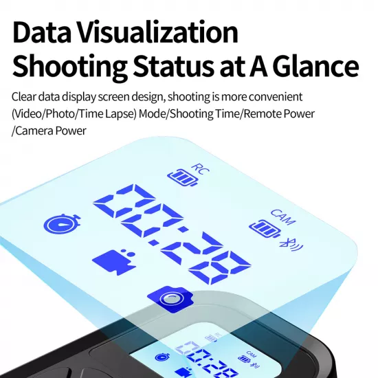 TELESIN T10 Smart Wireless Remote Control for GoPro 12/11/10/9/8/Max