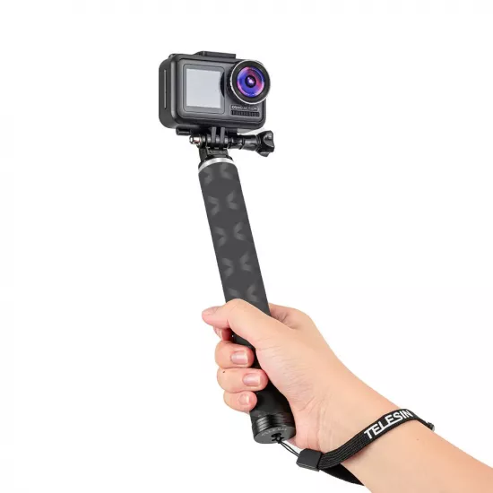 TELESIN 0.9m Carbon Fiber Selfie Stick Aluminium Alloy Tripod