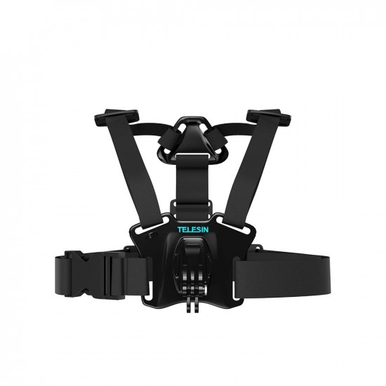 TELESIN Chest Strap with Dual-Mount/J-Hook for GoPro/Action Cameras TELESIN Chest Strap with Dual-Mount/J-Hook for GoPro/Action Cameras