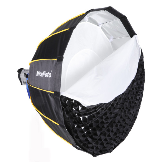 NiceFoto Quick Set-up Parabolic Soft Box LED-120cm NiceFoto Quick Set-up Parabolic Soft Box LED-120cm