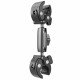 TELESIN Double-headed Crab Clamp Bike/Moto Pipe Clamp