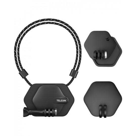 TELESIN Magnetic Bracket Expansion Set (Neck Mount/Quick Release) TELESIN Magnetic Bracket Expansion Set (Neck Mount/Quick Release)