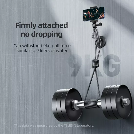 TELESIN Aluminum Alloy Magnetic Base Camera Mount