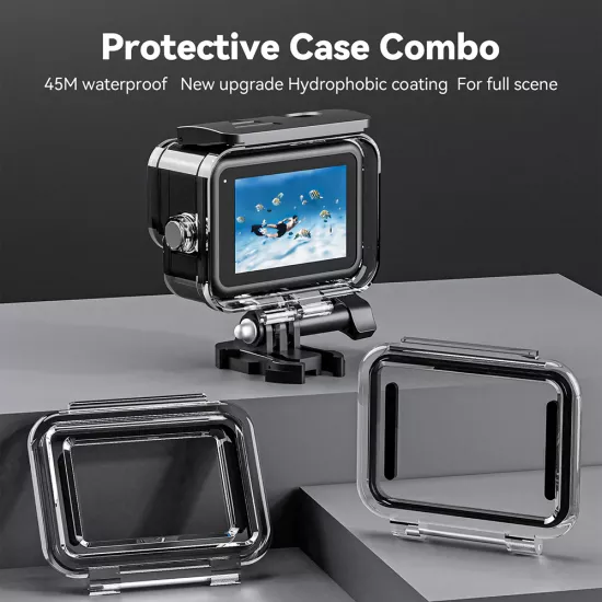 TELESIN All Scene Protective Case Waterproof Case Set for GoPro 9/10/11/12