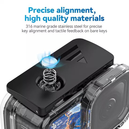 TELESIN All Scene Protective Case Waterproof Case Set for GoPro 9/10/11/12