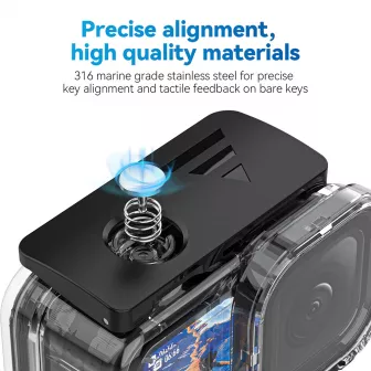 TELESIN All Scene Protective Case Waterproof Case Set for GoPro 9/10/11/12