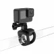 TELESIN Rubber Handlebar Mount for Action Cameras (Black)