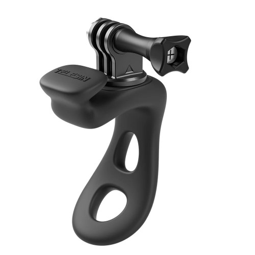 TELESIN Rubber Handlebar Mount for Action Cameras (Black)