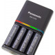 Panasonic Eneloop Pro Charger With 4 Batteries 2450mAh Rechargeable