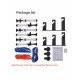NiceFoto S-15 3-Roller Manual Chain Background Support Kits NiceFoto S-15 3-Roller Manual Chain Background Support Kits