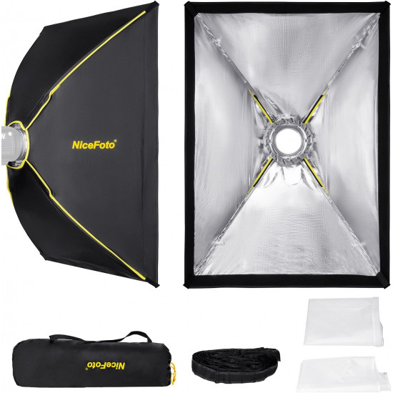 NiceFoto Quick Set Up Softbox With Grid ES-710(70x100cm)