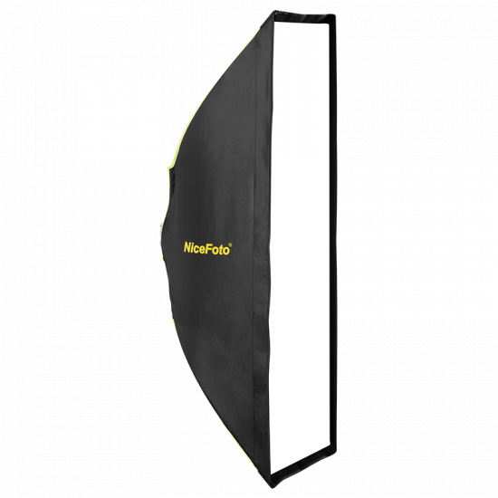NiceFoto Quick Set Up Strobe Softbox With Grid ES-1230(120x30cm)