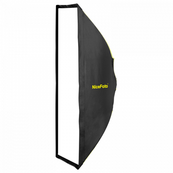 NiceFoto Quick Set Up Strobe Softbox With Grid ES-1230(120x30cm)