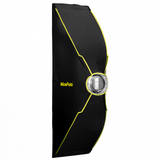 NiceFoto Quick Set Up Strobe Softbox With Grid ES-1230(120x30cm)