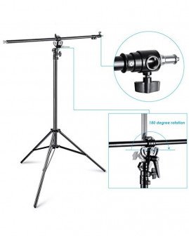 NiceFoto LS-16 Studio Boom Arm Light Stand