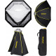 Nicefoto ES-100 100cm Octagon Quick Set Up Softbox