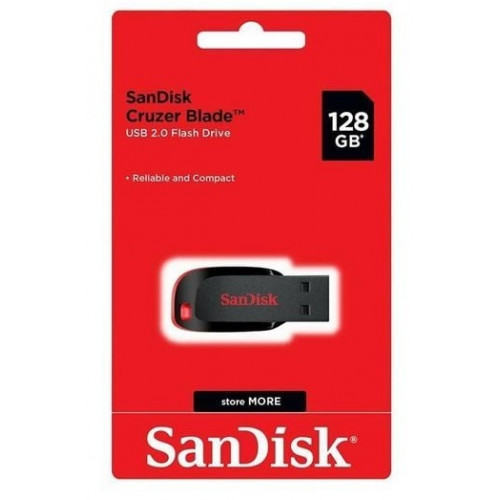 SanDisk 128GB Cruzer Blade USB Flash Drive SanDisk 128GB Cruzer Blade USB Flash Drive