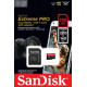 Sandisk Extreme Pro 256GB MicroSDXC 200MB/s Memory Card with SD Adapter