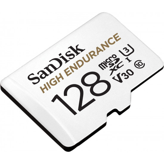 SanDisk 128GB High Endurance MicroSDXC Card for Dash Cam & Home Security Camera SanDisk 128GB High Endurance MicroSDXC Card for Dash Cam & Home Security Camera
