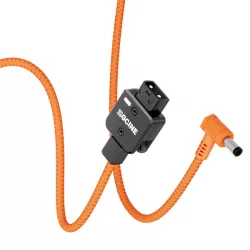 ZGCINE D-Tap to DC Power Cable 5.5*2.5 (Braided Wire)