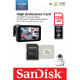 SanDisk 128GB High Endurance MicroSDXC Card for Dash Cam & Home Security Camera SanDisk 128GB High Endurance MicroSDXC Card for Dash Cam & Home Security Camera