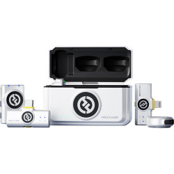 Hollyland LARK M2 DUO 2-Person Wireless Combo Microphone System (White) Hollyland LARK M2 DUO 2-Person Wireless Combo Microphone System (White)