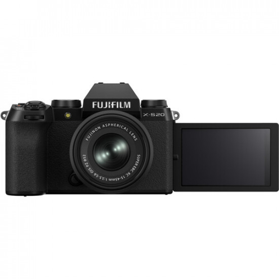FUJIFILM X-S20 Mirrorless Camera with 15-45mm Lens (Black) FUJIFILM X-S20 Mirrorless Camera with 15-45mm Lens (Black)